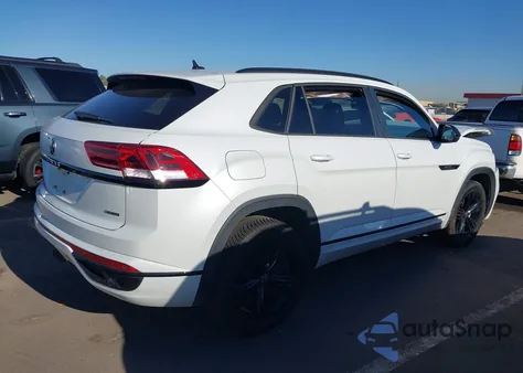 2023 Volkswagen Atlas Cross Sport 3.6L V6 Sel/3.6L V6 Sel R-Line Black z USA, uszkodzony, nr VIN 1V2SE2CA7PC214288